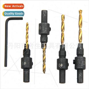 Tanium-plated round shank 5PCS set countersunk head counters