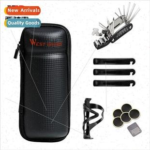 Bicycle bag tool can repair tool set water bottle holder bag