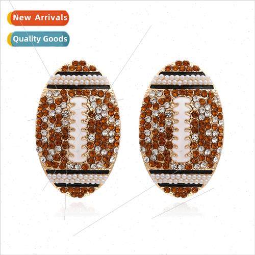 Design sense creative cartoon earrings exaggerated alloy dri