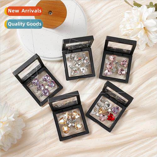 Love rhinestone hair clips chili wind bangs clip female ehea