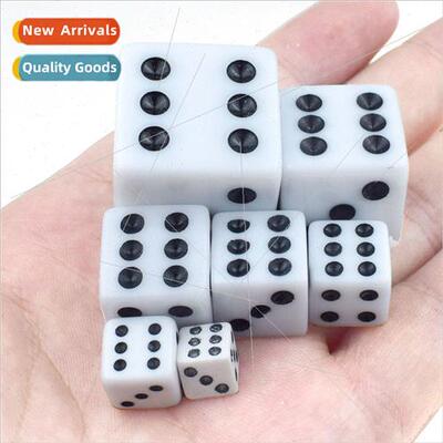 20MM plastic small dice magic props accessories desktop game
