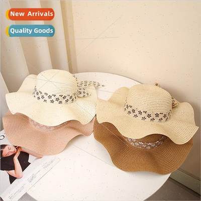 Spring summer lace sun hat Korean ladies sun hat beach fishe