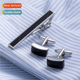 tie clip sleeve set nail sets cufflinks three High Exquise