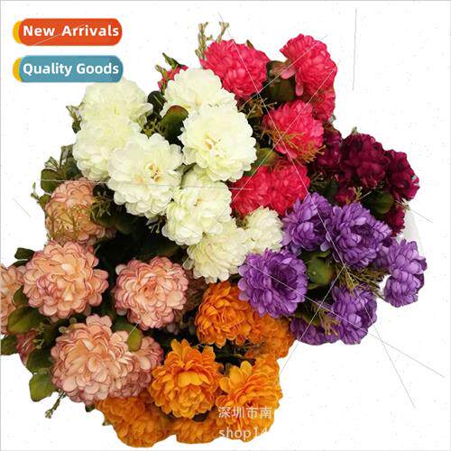Autumn colour simulation bouquet 10 retro dandelion home sho