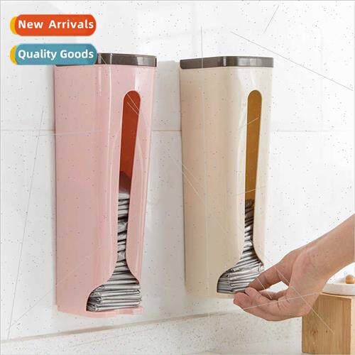 Garbage bag organizer kchen wall-mounted wall-mounted househ