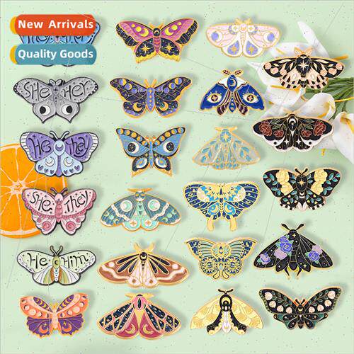 Cartoon exquise butterfly series brooch accessories personal