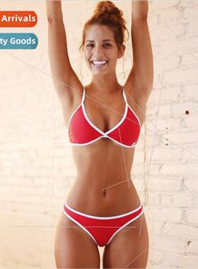Europe Bikini New Red Swimsu Women Brazilian Sexy Swimwear i