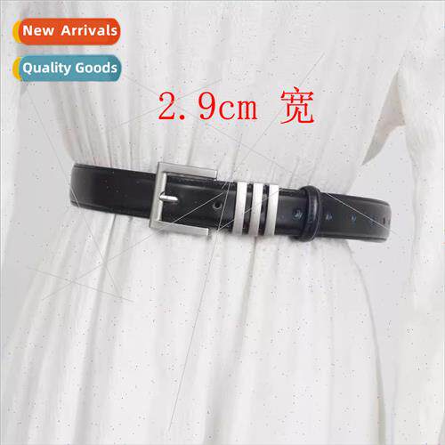 Ms. belt fine summer new hundred leather fashion belt female
