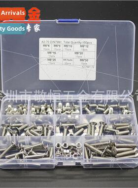 150pcs M5 wh hexagon nuts stainless steel 304 hexagon socket