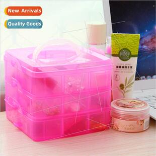 Three-layer detachable storage box covered pantyhose toy org