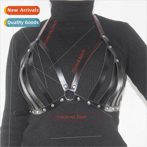 Europe sexy hottie hip hop punk chest chain body chain night