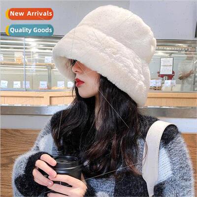 Hot pick Korean  winter imation rabb hair hat thick plush po