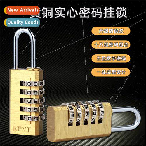 Full Brass Gym Drawer Combination Lock Escape Room Game 3/4/
