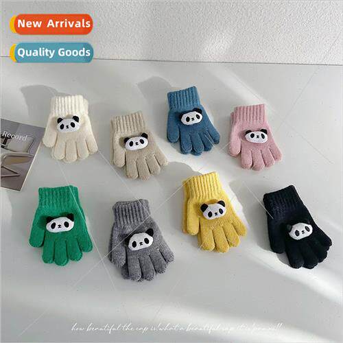 Children fall winter five-finger gloves baby winter warm glo