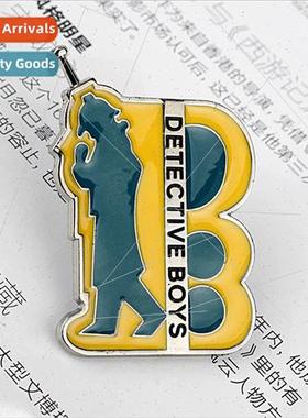 Detective Conan brooch decorative seventeenth anniversary co