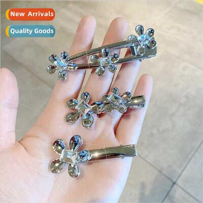 Premium sense liquid metal hair clips female Spice Girls win