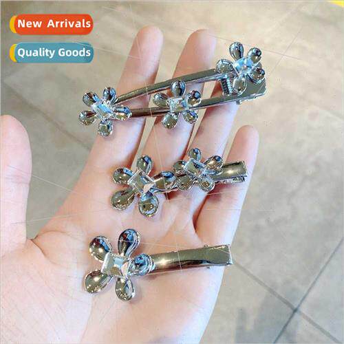 Premium sense liquid metal hair clips female Spice Girls win