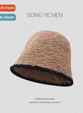 Koreas autumn and winter fashion versatile lambs wool knitte