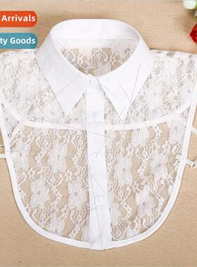 Korea Fashion Fake Collar Lace Shirt Fake Collar Vintage Hal