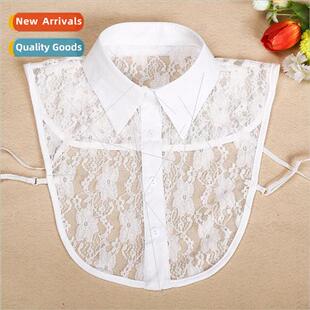 Korea Fashion Fake Collar Lace Shirt Fake Collar Vintage Hal