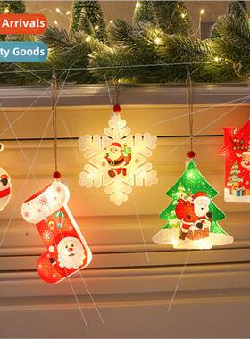 Christmas decoration hanging night light bar  window holiday