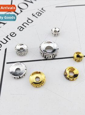 Ancient Ten ThousCharacter Spacer DIY Buddha Bead Jewelry Cu