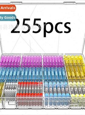 255pcs boxed solder ring heat shrinkable center connector cr