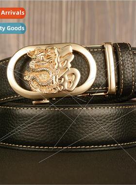 Personalized Fulong automatic buckle men belt fashion leisur