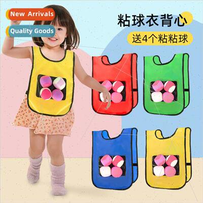 Children sticky ball su undershirt sensory training sports e