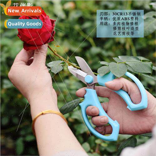 Floral Scissors Round Head Branch Scissors Rose Trimming Flo