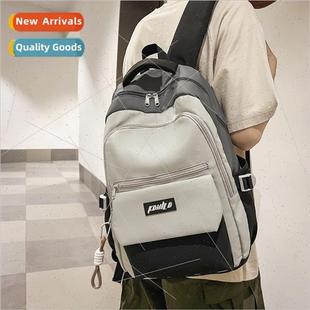 men women campus shoulder lar Korean bag casual new backpack