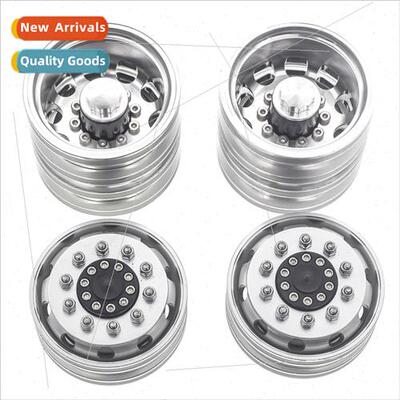 Model Car 1/14 Tamiya Tamiya Tractor CNC Metal Wheels Mudhea