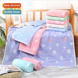 x layers gauze children quilt baby baby bath towel newborn c