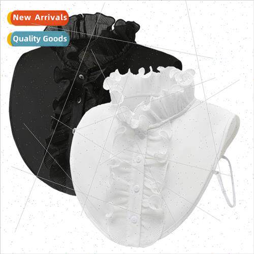 Doll Collar False Collar Rolled Edge Standing False Collar C