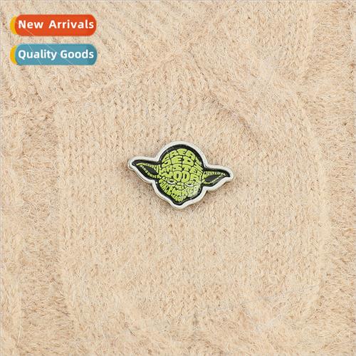 Europe Uned States Star Wars Master Yoda Brooch Figure Alloy