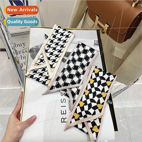 Neck scarf hair tie ins2023 new love irregular versatile but