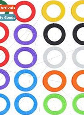 pvc color key holder rubber elastic key holder KEY RING sili
