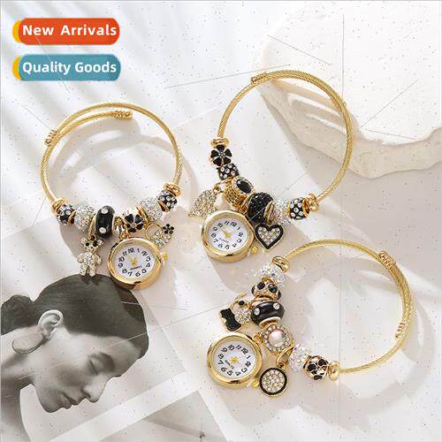 Fashion Pandora alloy bracelet delicate quartz watch cute ji