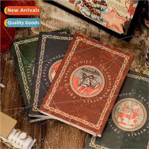Beautiful material paper Christmas Weekly Series Vintage Boo