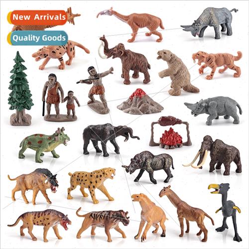 Ancient times set model primive man prehistoric animals sabe