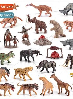 Ancient times set model primive man prehistoric animals sabe