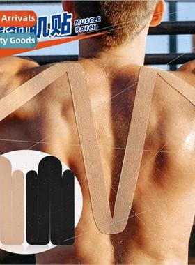 Shoulder neck pre-scored muscle effect patches shaped breath