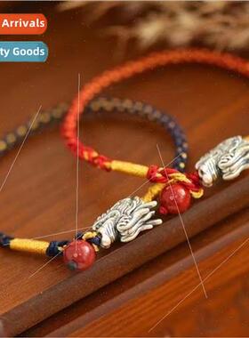 2024 silver dragon head small dragon Lin couple bracelet hig