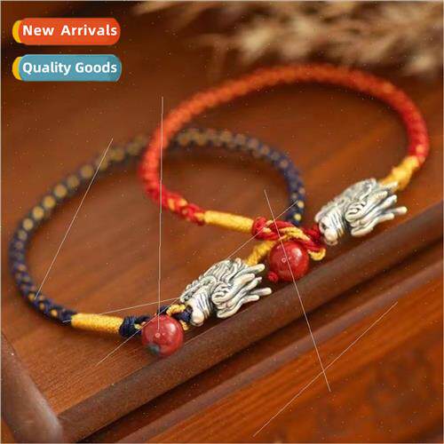 2024 silver dragon head small dragon Lin couple bracelet hig