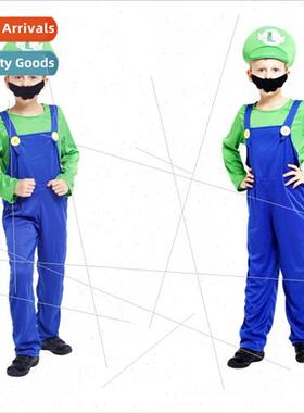 Halloween cosplay costumes Christmas Kids Super Mario Perman