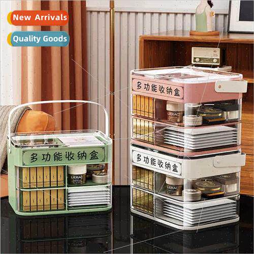 Cosmetic Organizer Desktop Dresser Skin Care Product Shelf p