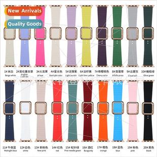 Watch BApple Watch8 适用Apple 765432 Silicone Silv Modern