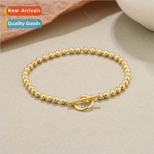 cold beaded silver 925 wind ins female bracelet buckle