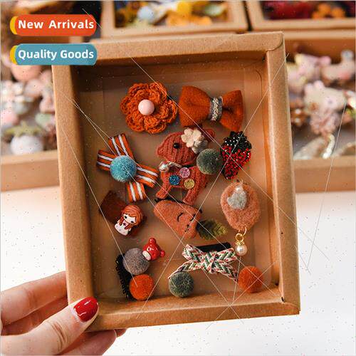 New baby hair clips set baby hair card headdress Korea infan