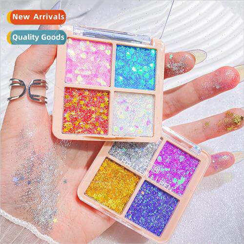Helen ren new children stage makeup sequins four-color eyesh